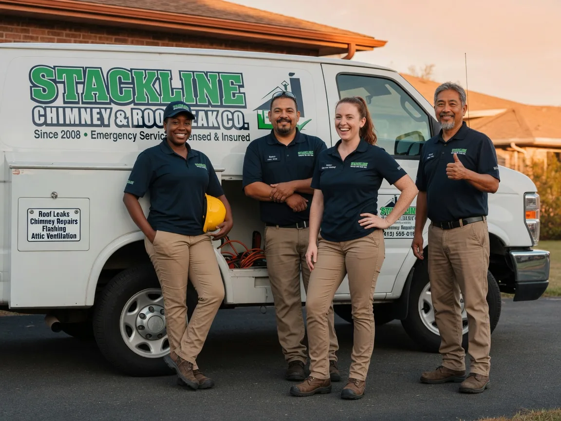 Chimney flashing repair company in Loco, OK